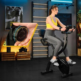Rowerek Magnetyczny Treningowy Składany Rower do Ćwiczeń do 120kg Regulacja