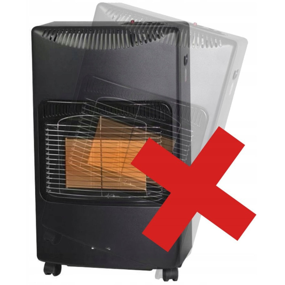 Piecyk Gazowy Piec Reduktor Gaz Grzejnik na Butle Wąż LPG 4,2kW Zestaw