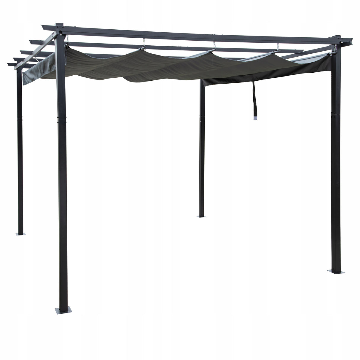 Altana Jumi metal Pergola Ogrodowa Tarasowa Dach 400 x 300 x 240cm