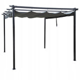 Altana Jumi metal Pergola Ogrodowa Tarasowa Dach 400 x 300 x 240cm