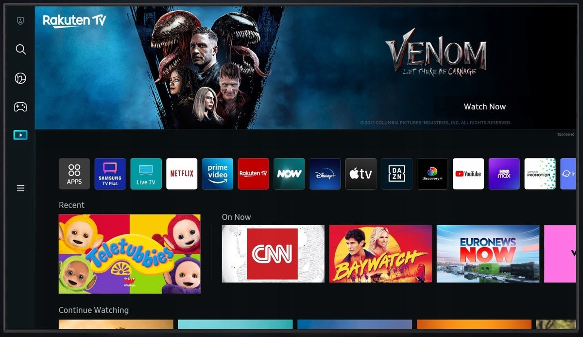 Telewizor QLED Samsung QE55S95BATXXC 55" Cali 4K Ultra HD Czarny 3840x2160
