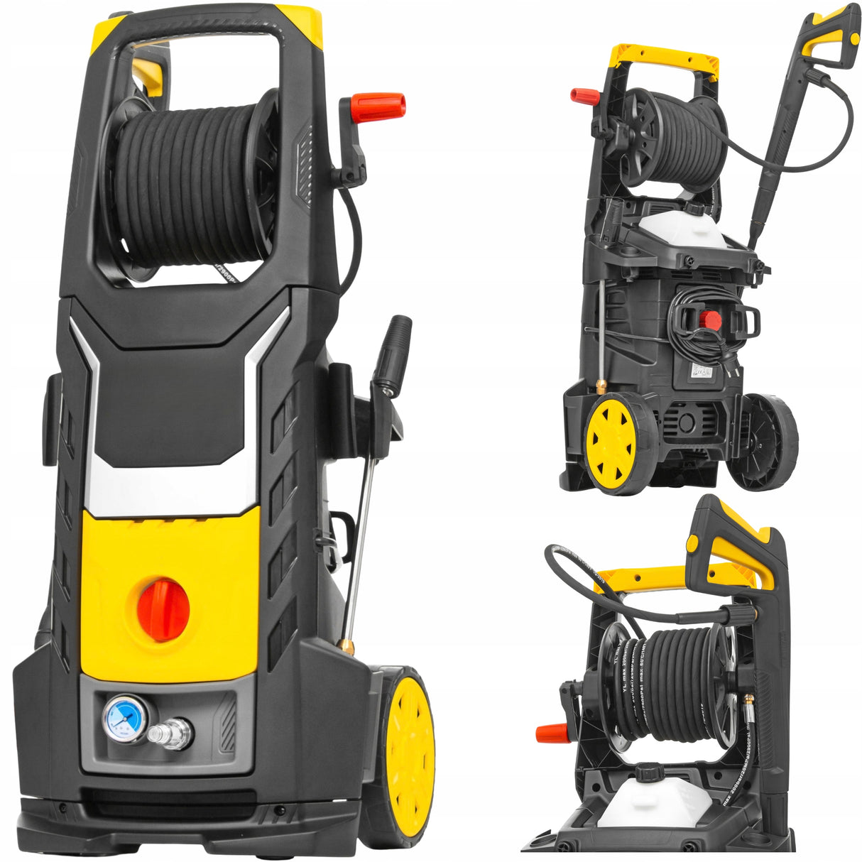 Myjka Ciśnieniowa Profesjonalna 600 l/h 3000W Zestaw Do Czyszczenia