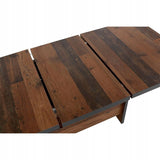 Stolik Kawowy Noah Składany 110-150x70 cm Brązowy Powłoka Melaminowa 45 KG