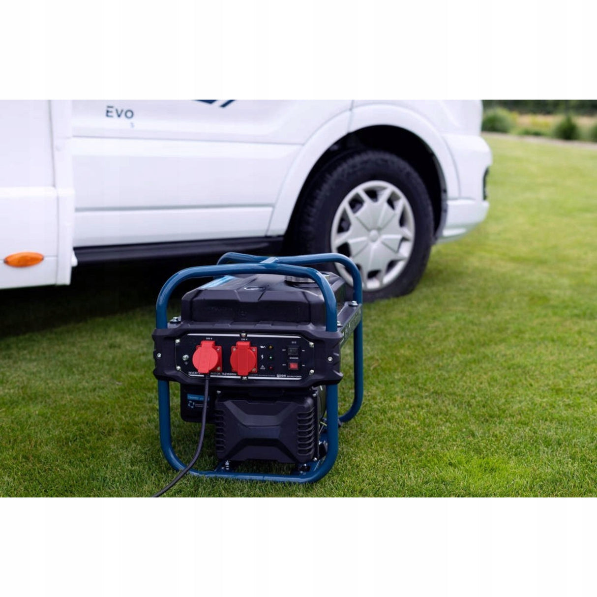 Agregat Inwertorowy 2000W Cichy Generator Prądu Zestaw + Gratis