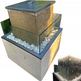 Fontanna Betonowa Oświetlenie Beton Architektoniczny Poves 600kg 110x80x80