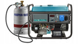 Agregat Prądotwórczy Jednofazowy DUAL FUEL LPG Benzyna 230V 5,5kW AVR