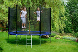 TRAMPOLINA OGRODOWA 312CM 10FT SIATKA + DRABINKA 304-312cm
