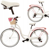 Rower Miejski Damski Lekki Damka SHIMANO 7 WARIANTY Koło 28" Cali