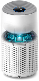 Oczyszczacz Powietrza Philips AC1711/10 Biały Filtracja Powietrza 3w1 78m2
