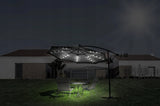 Parasol Tarasowy Lehmann Flash 350 cm Wysięgnik I Pokrowiec Regulowany LED