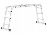 Drabina aluminiowa przegubowa składana wielofunkcyjna 4x4 POVES mocna