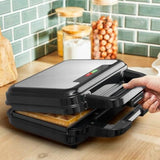 Gofrownica do Kanapek Panini Gofrów Opiekacz Grill Kompaktowy 700 W