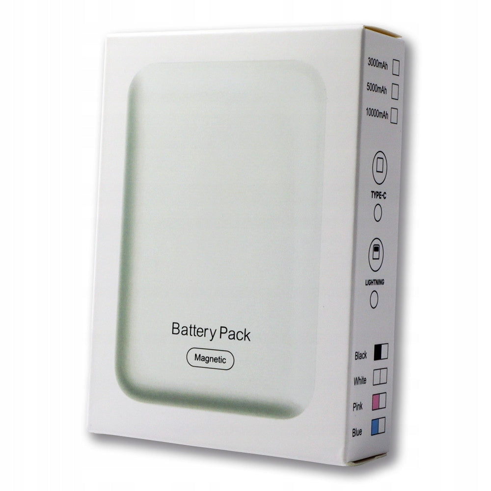 Powerbank Bezprzewodowy MAGSAFE Do IPHONE 11 12 13 14 15 Kompaktowy10000MAH