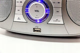 Bombox Radio Sieciowe Zegar Budzik Bluetooth Soundmaster SCD1800TI CD/MP3