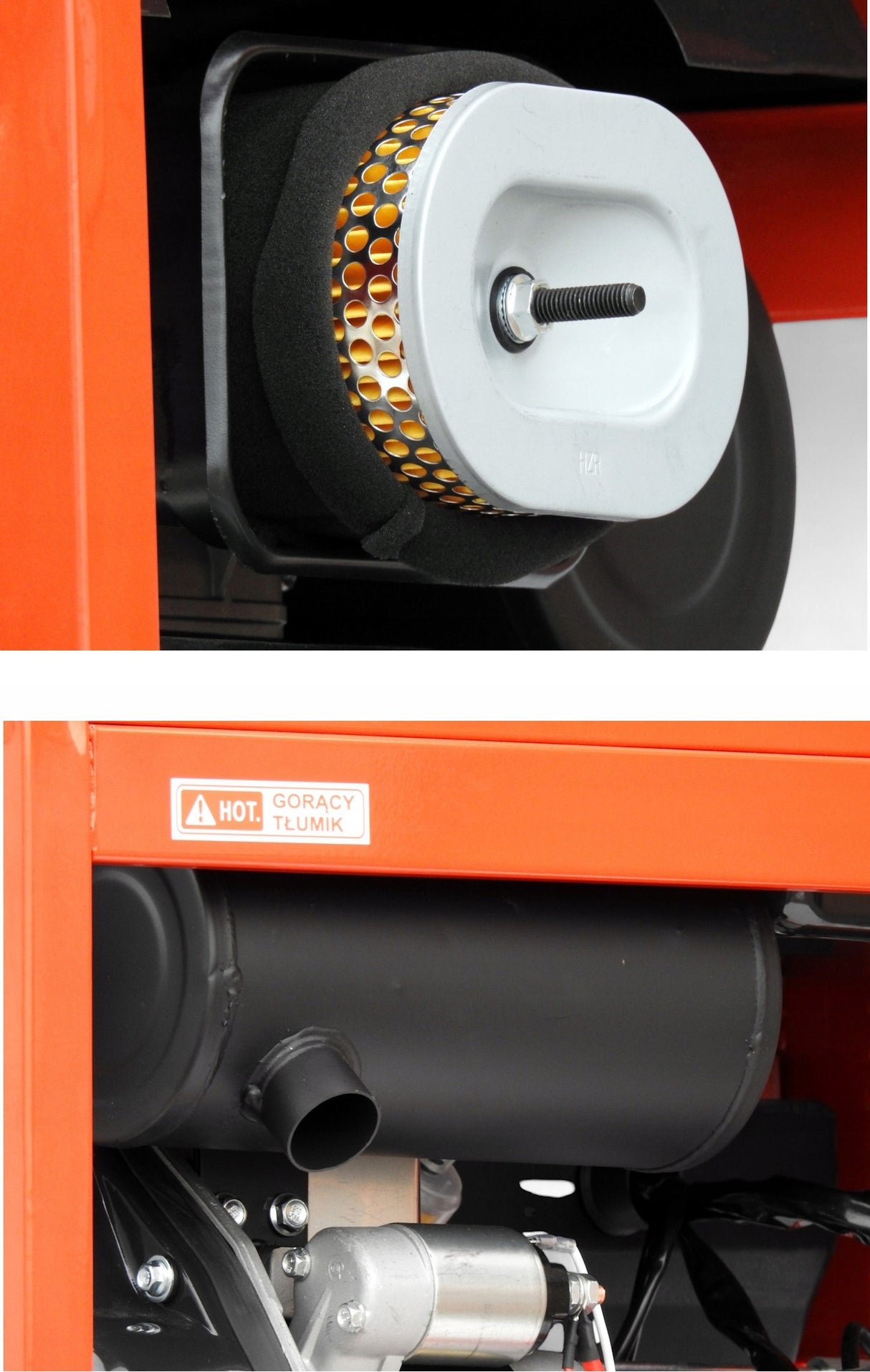 Agregat Generator Prądu Diesel Dual Power Trójfazowy Prezent