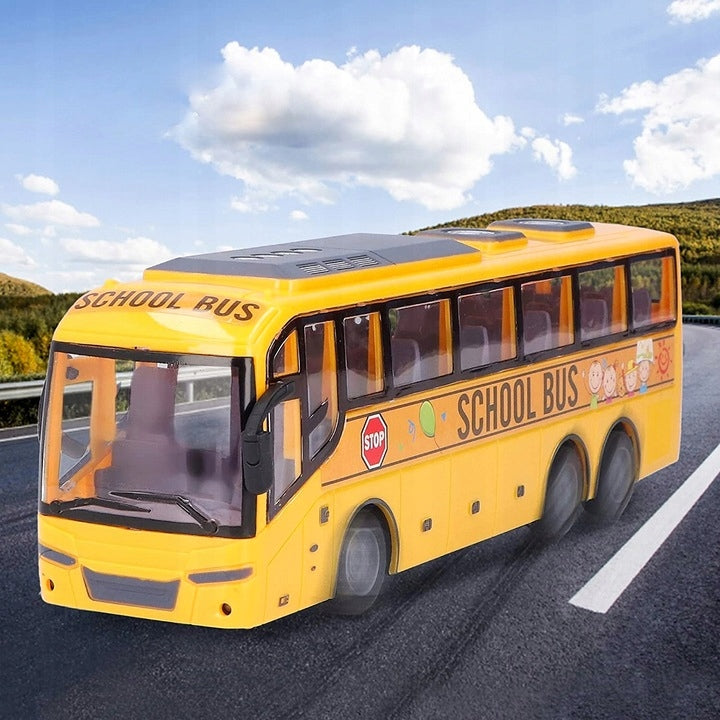 Autobus ZDALNIE STEROWANY Samochód Auto RC Światła Prezent Święta Dziecko