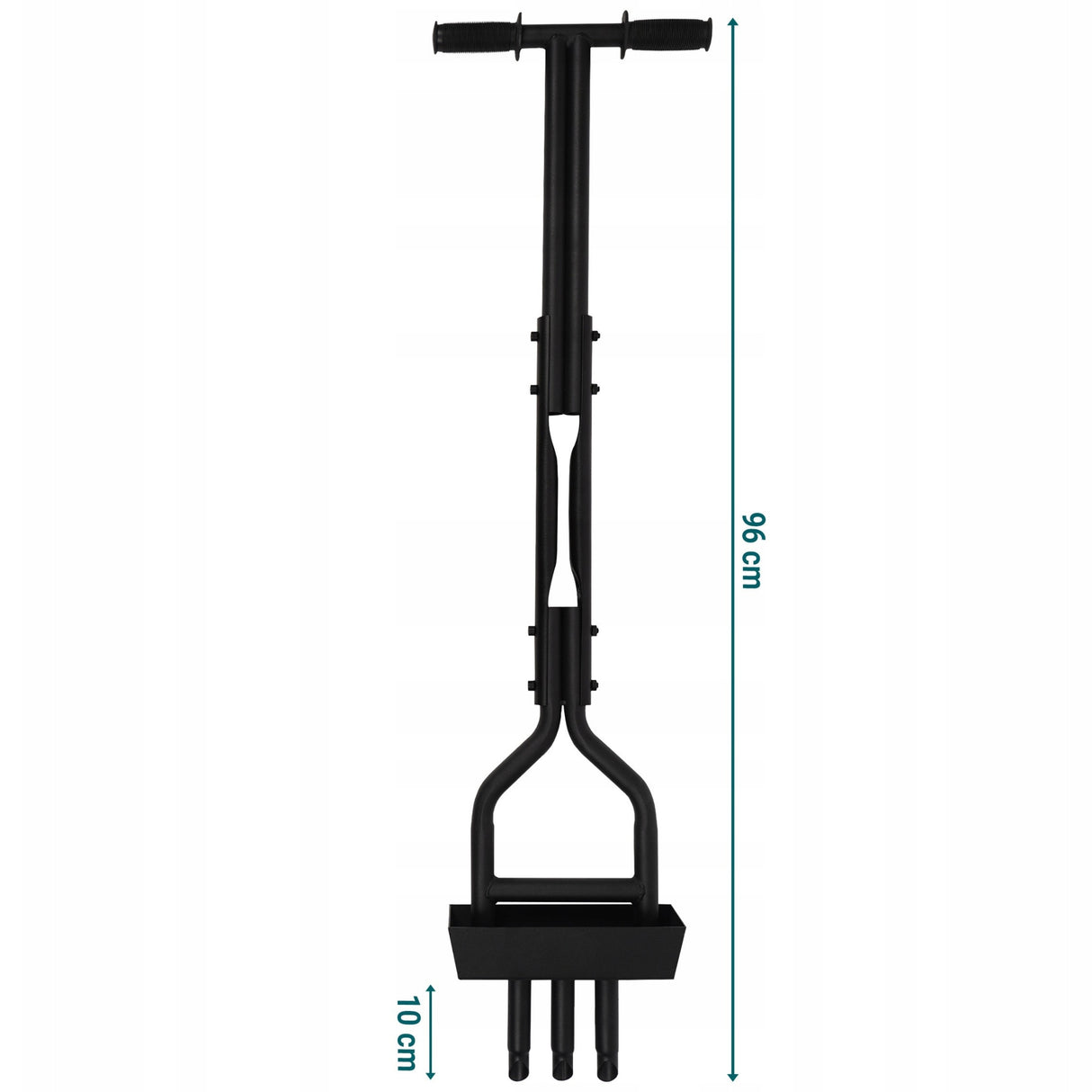 Aerator Ręczny Rurkowy Aerator Napowietrzania Trawnika Trawy Nożny Kolce