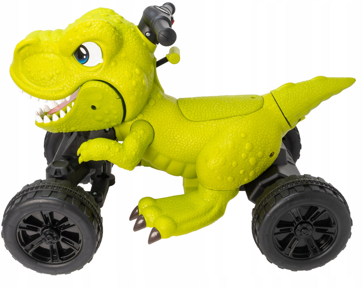 Jeźdzdik na Akumulator Pojazd Elektryczny Dino z Dźwiękiem Dinozaur Quad
