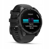 Smartwatch Garmin Fenix 8 47mm AMOLED Czarny Stainless Steel Multisportowy