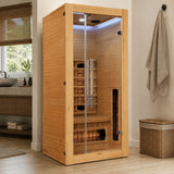 Sauna Jednoosobowa Infrared Naturalna na 1 Osobę Domowe Spa Aurora Heat