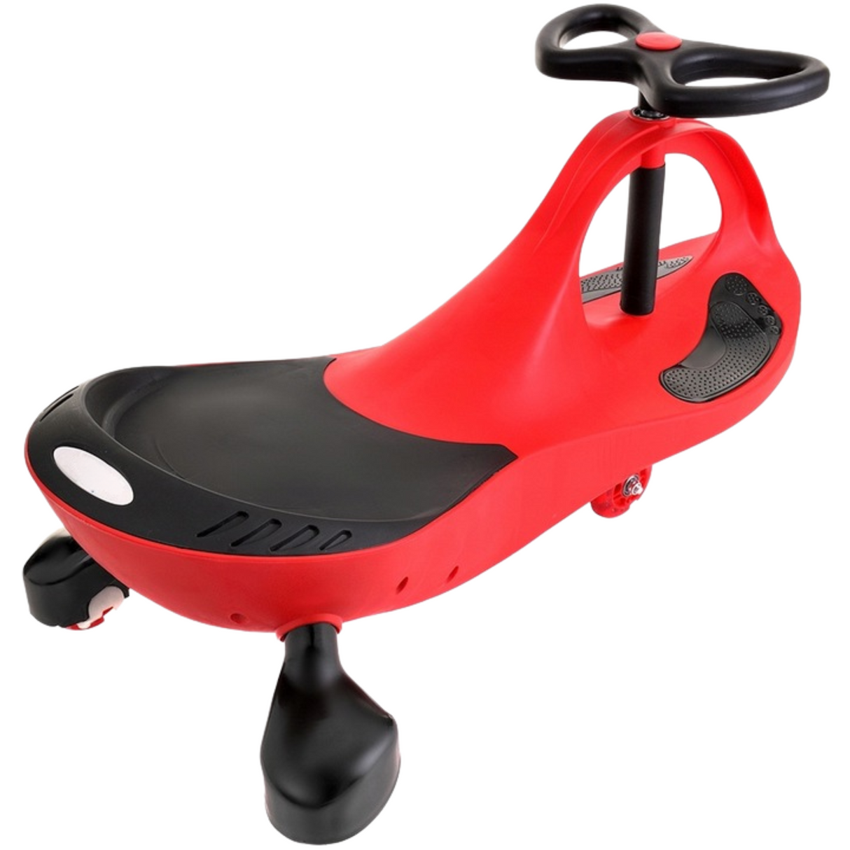 Jeździk Grawitacyjny Świecące Kółka Led Czerwony+ Gratis Stabilny Do 120 Kg