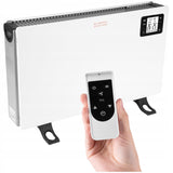 Grzejnik Konwektorowy Elektryczny Timer Pilot Turbo Mocny 2000W Termostat