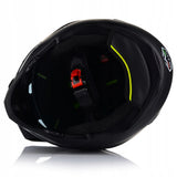 Kask Motocyklowy Predatora Daszek + 2xSzyba Czarny Mat S 4w1 Vito