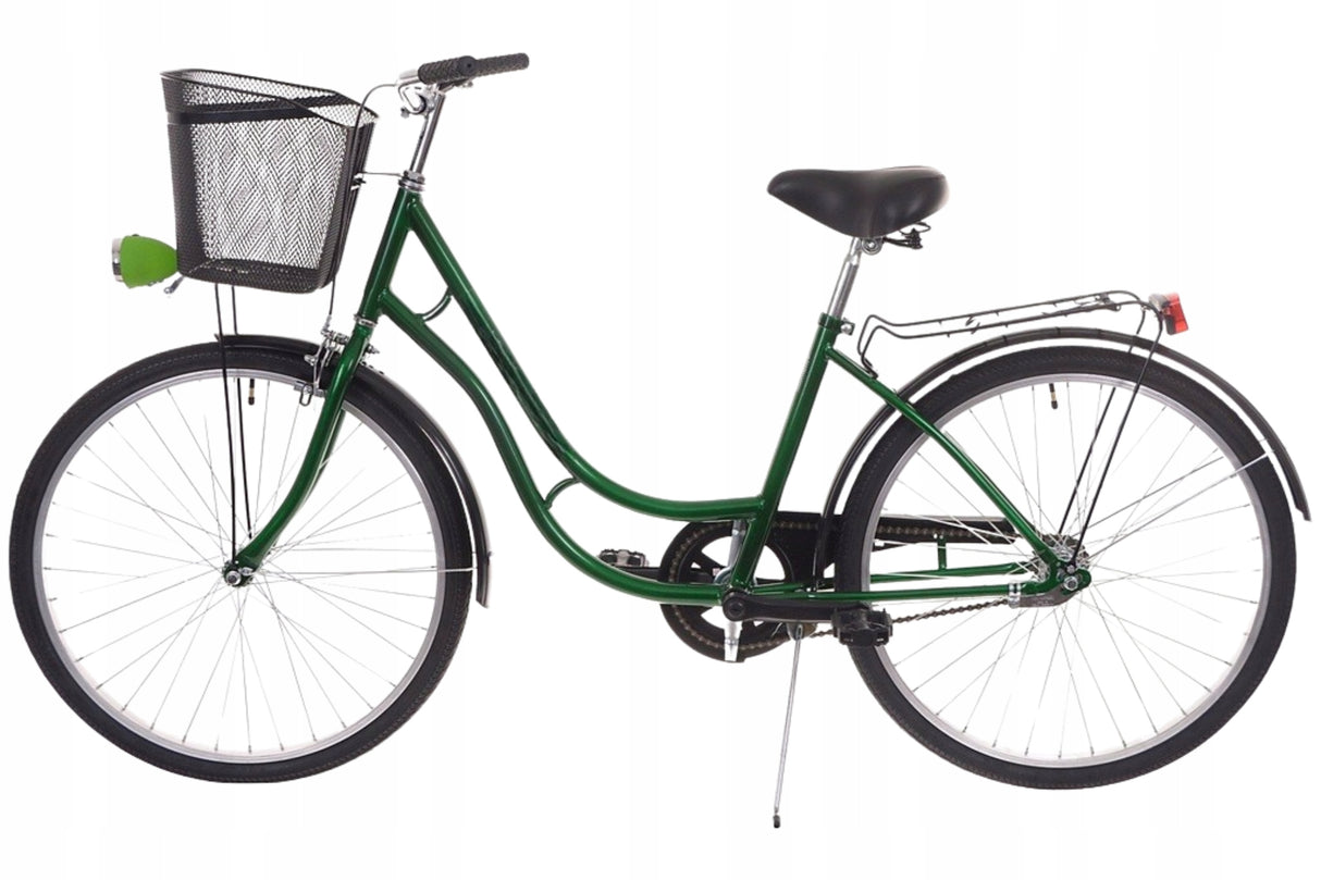 Rower Damski Męski Damka Miejski Retro + Kosz GRATIS Koło 26" Cali WARIANTY