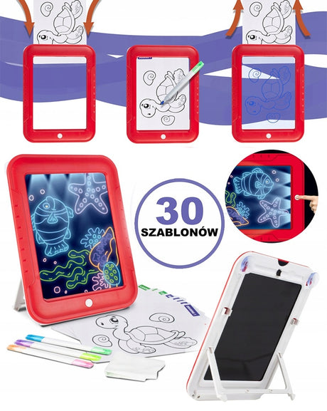 PROJEKTOR RZUTNIK DO RYSOWANIA 32 SLAJDY + TABLET + GRATIS | PREZENT ŚWIĘTA