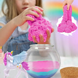 Jednorożec Kreatywny Magiczne Terrarium Zestaw dla Dzieci Lampka Nocna DIY