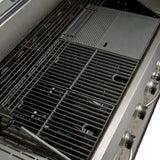 Grill Gazowy Stal Szlachetna Kuchnia Gazowa 6+1 Palnikowa 24,0 kW Żeliwo