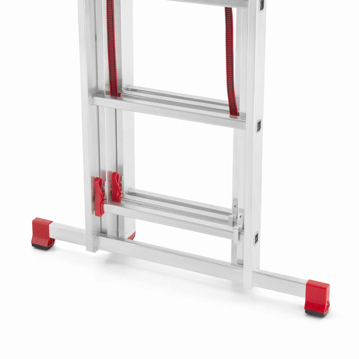 Drabina aluminiowa 3x9 WIELOFUNKCYJNA na schody Pro 5,69m 150kg + GRATIS