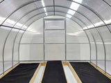 Szklarnia z Poliwęglanu Prosta Półokrągła Dobra 40x20 4mm 3x4m