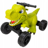Jeźdzdik na Akumulator Pojazd Elektryczny Dino z Dźwiękiem Dinozaur Quad