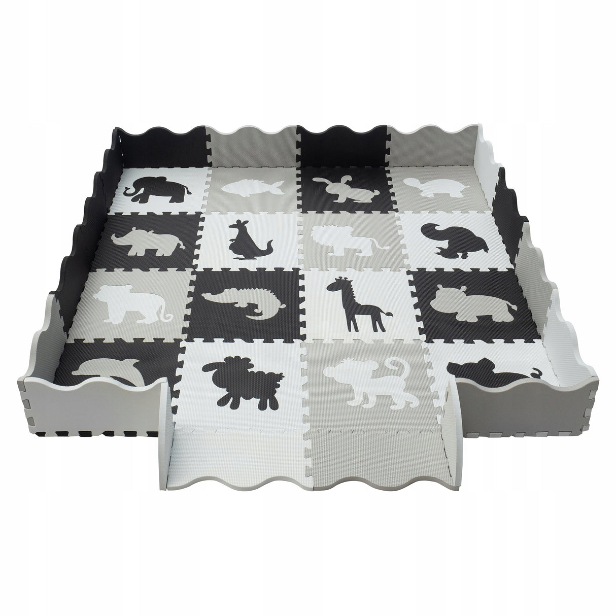 Mata Piankowa Puzzle Edukacyjne dla Dzieci Mata Podłogowa Gruba Duża 36szt