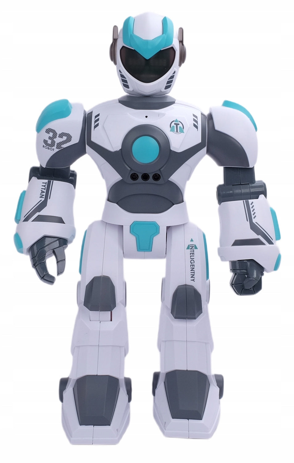 Robot Zdalnie Sterowany Gestami Mówi Tytan na Komendy USB Polsku Reaguje