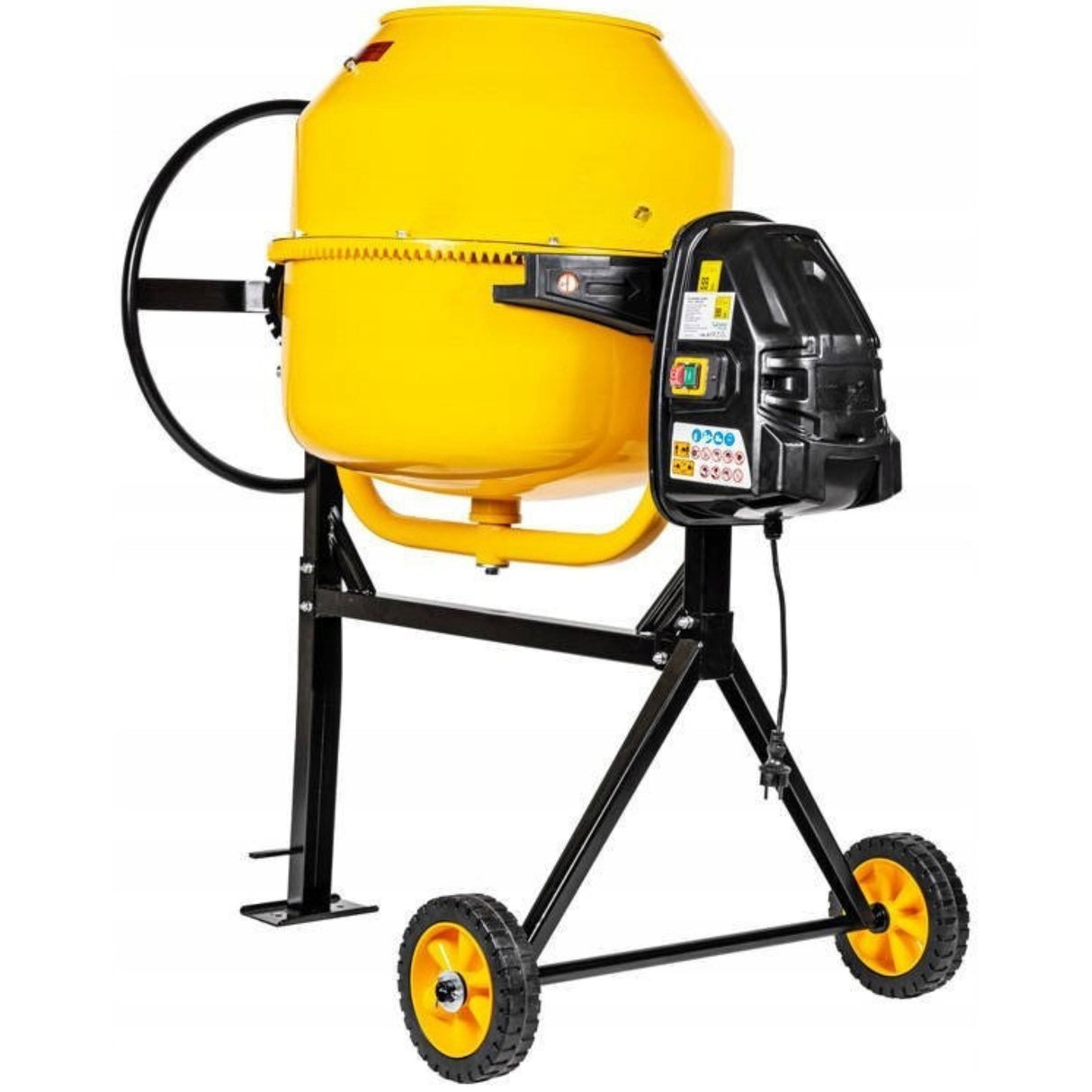 Betoniarka Mieszalnik Zaprawy Budowlana Żeliwna Pojemności 230V 850W 220L