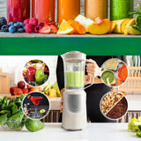 Smoothie Maker i Mikser Stojący z Efektem Cyklonowym Duży Zestaw 600 W