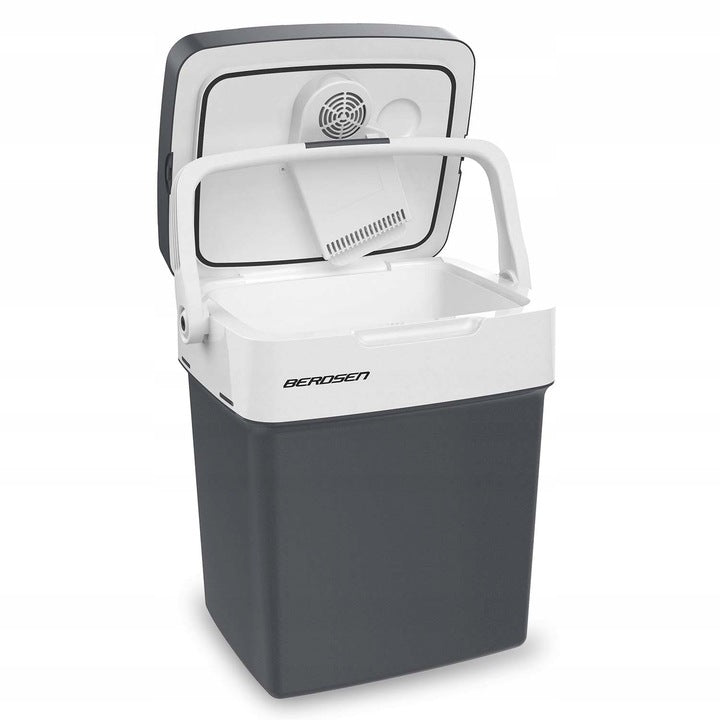 Lodówka turystyczna samochodowa grzanie 32 litry 12V/230V USB POVES