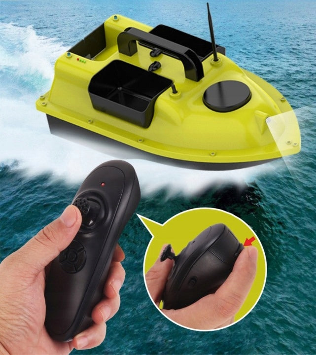Łódka Zanętowa Z 2 Akumulatorami 7.4 V 5200 MAH 400 - 500 M 50 x 27 x 23 Cm