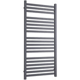 Grzejnik Dekoracyjny Łazienkowy Drabinka Wodny 53x135 cm 618 W Antracyt