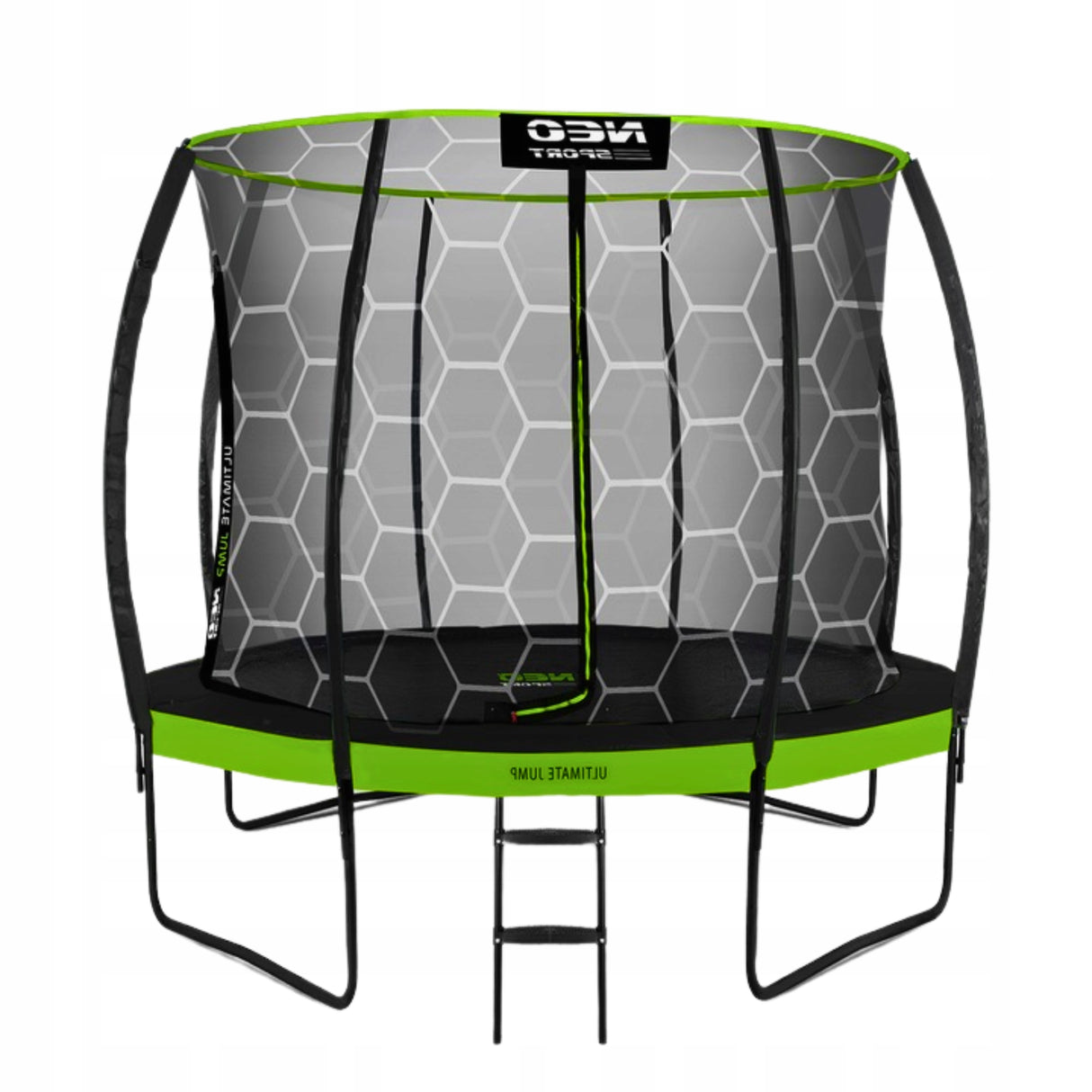 TRAMPOLINA OGRODOWA DLA DZIECI 252cm 8ft NEOSPORT POVES (244-252 cm)