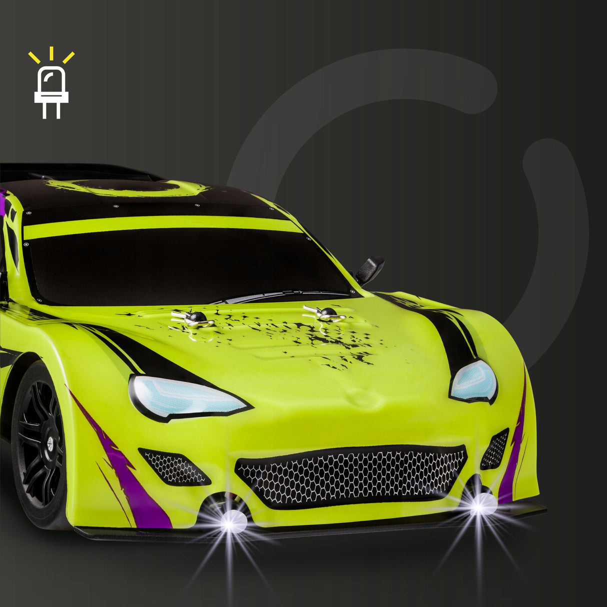 Zdalnie Sterowany Samochód RC 1:16 Drift 20 km/h Pilot Dynamiczny Płynny