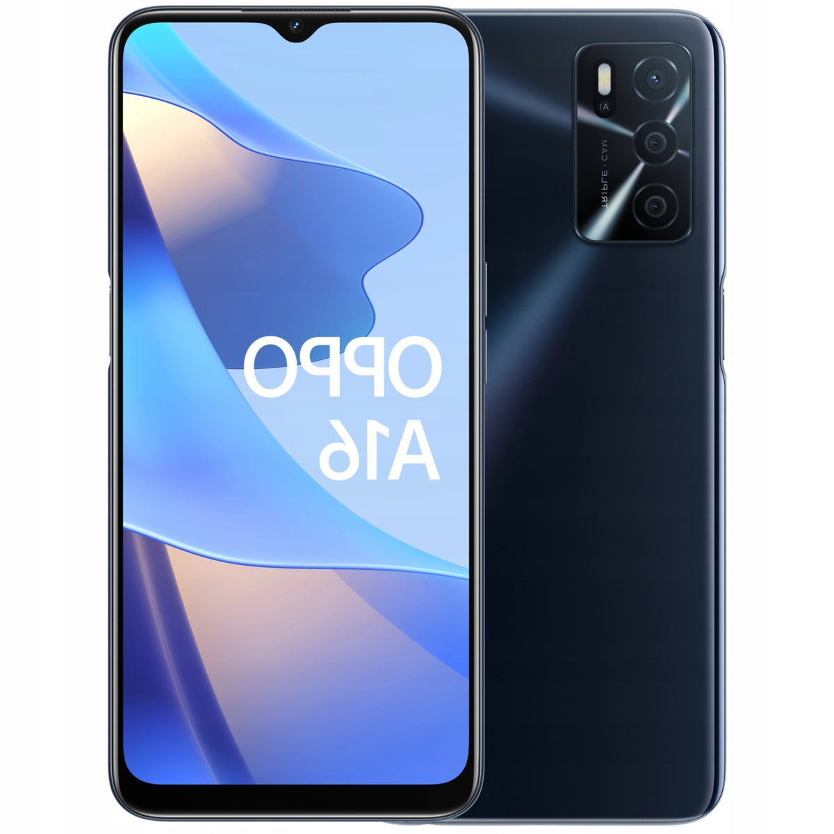 Telefon Smartfon Oppo A16 3/32GB LTE Czarny Kabel USB Kluczyk SIM Ładowarka