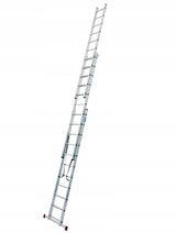 Drabina Aluminiowa 3x11 CORDA 7,25m POVES