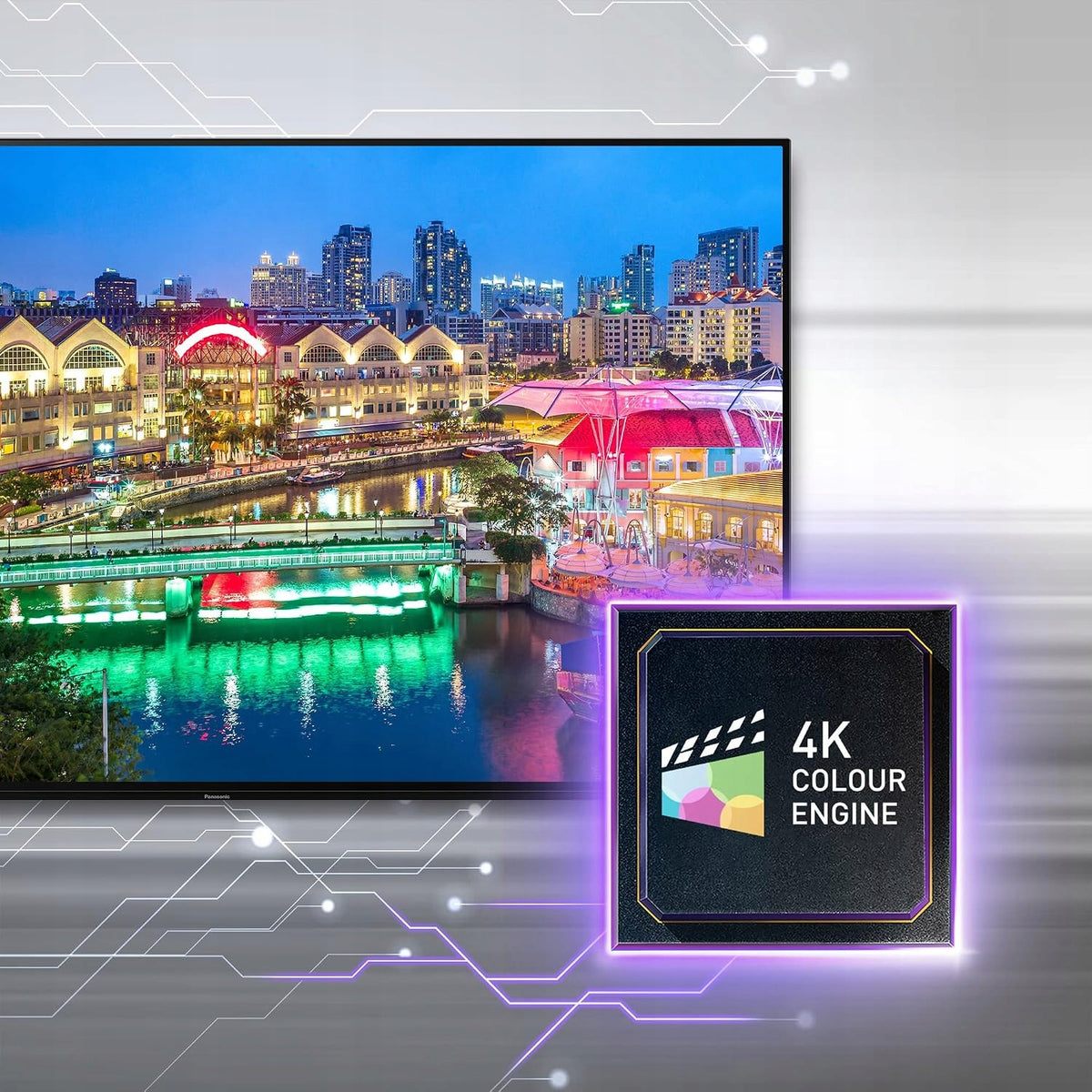 Telewizor LED Panasonic TX-43LXW724 43" Cali 4K Ultra HD Android Srebrny