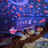 Lampka Nocna Projektor Gwiazd Nieba Rzutnik 2w1 XL! Super Prezent Na Święta
