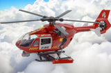 Helikopter Ratunkowy Śmigłowiec Efekty Świetlne Dźwięk Zabawka z Hakiem