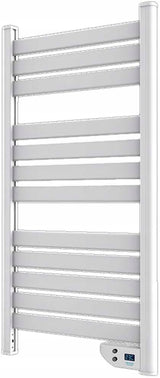 Grzejnik Łazienkowy Poves 9000 Twin Towel White Wieszak LED IP24 500W