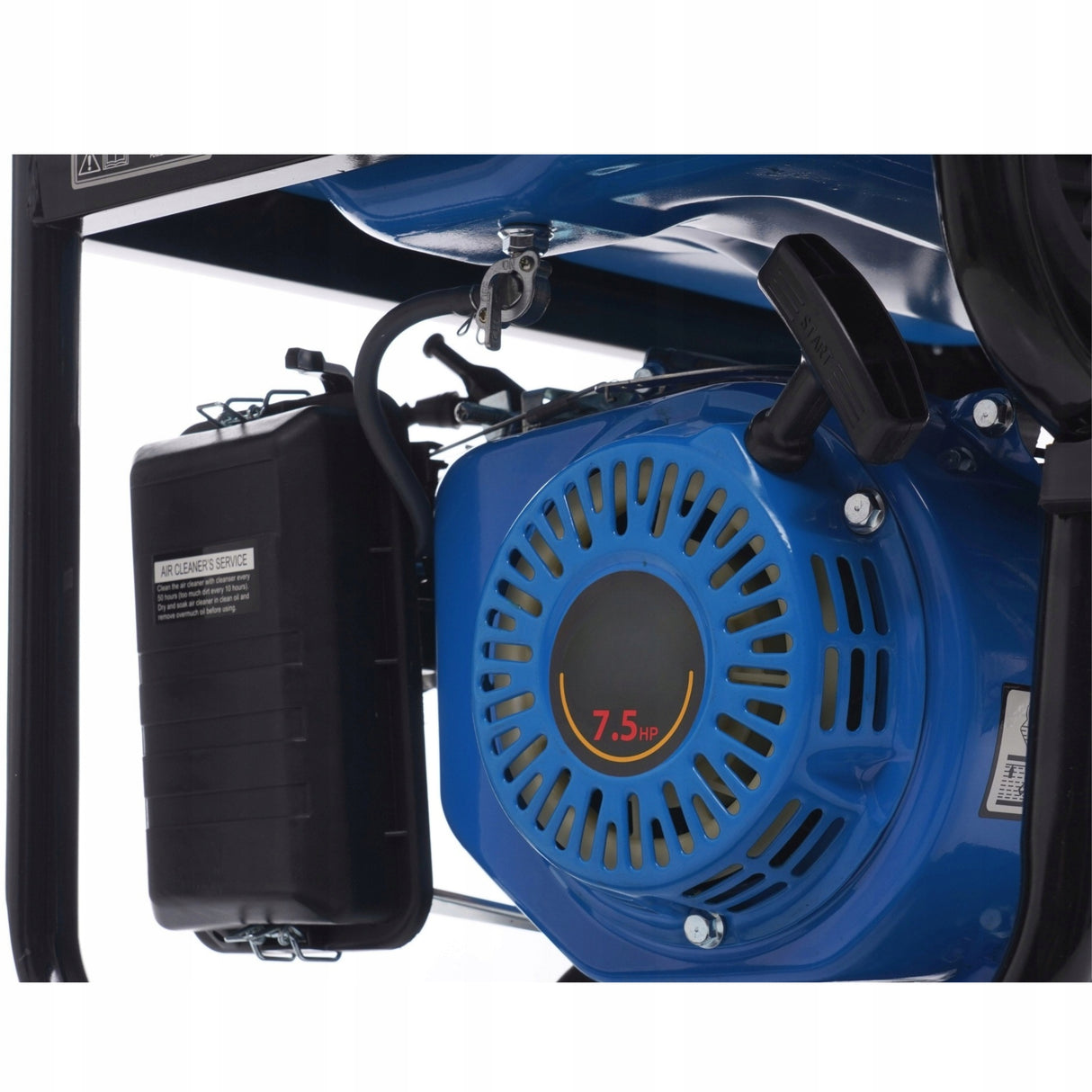 Agregat Benzynowy 3500W Generator Prądu Mobilny Ręczny Start + Gratis